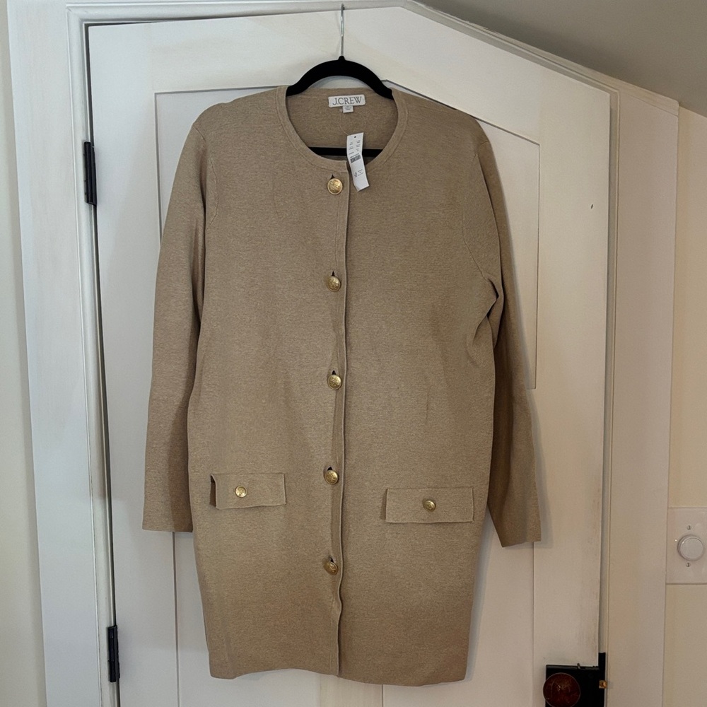 J. Crew Tan Women's Cardigan Sweater
